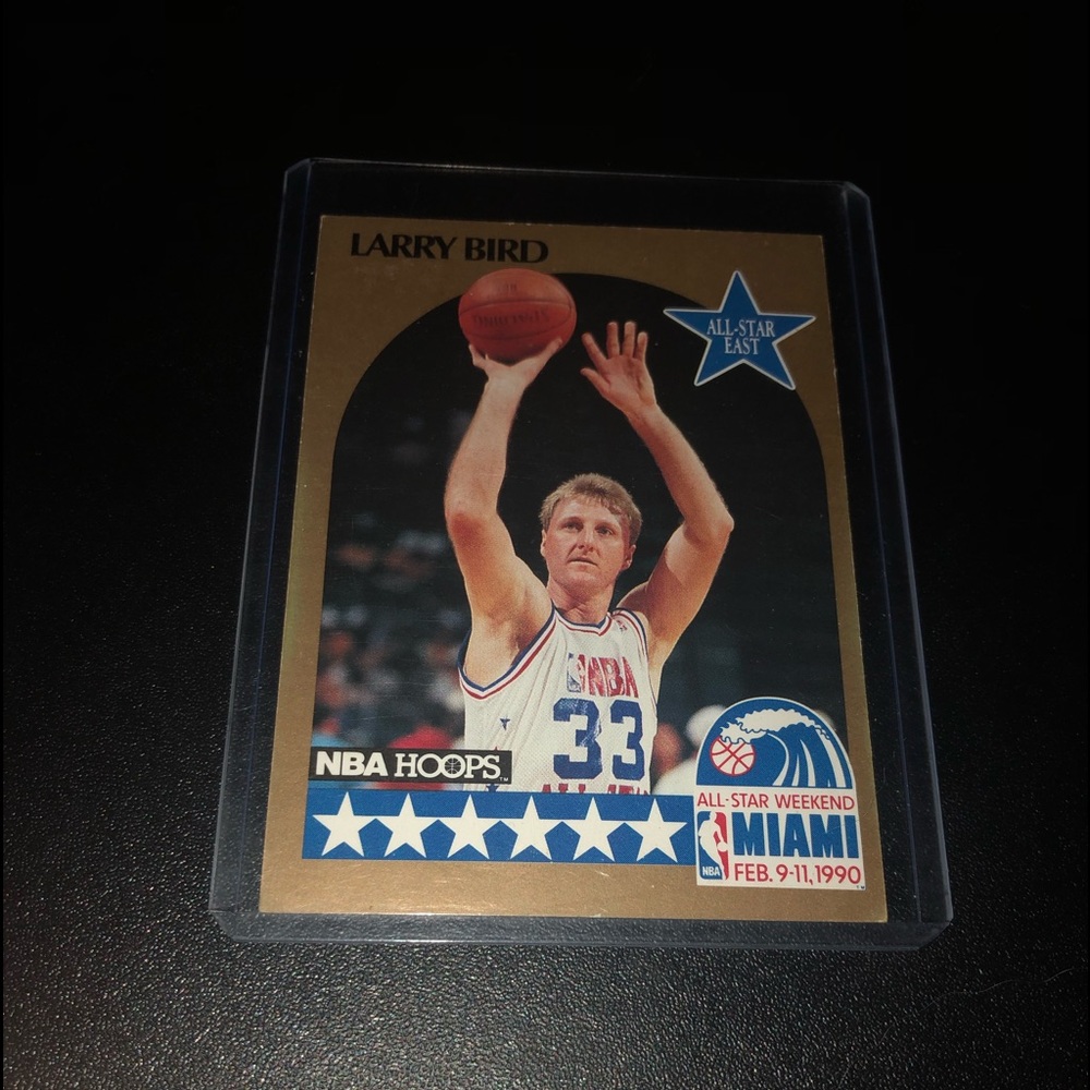 Larry bird ( all star) basketball card